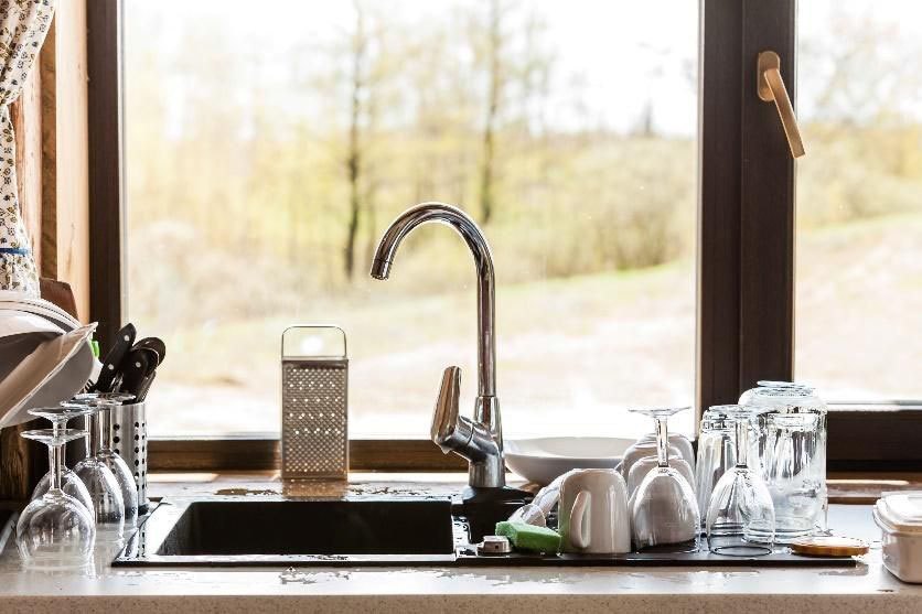 Clean your kitchen + home ‘landing pad’